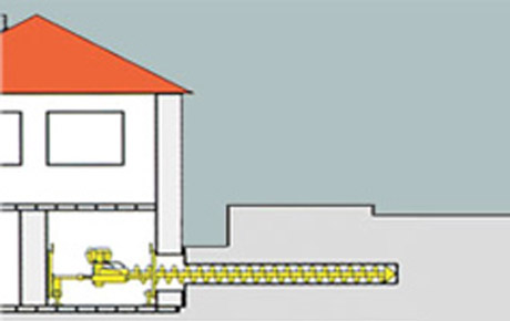 Thrust Boring Injection Technique